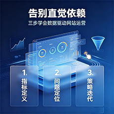 宜春建站-告别直觉依赖:三步学会数据驱动网站运营
