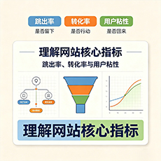 宜春建站-理解网站核心指标：跳出率、转化率与用户粘性